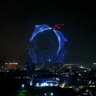 Formation Drone Light Show: Future of Aerial Artistry