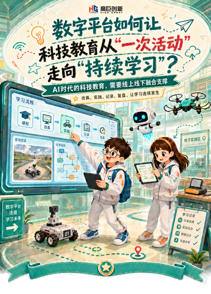 数字平台如何让科技教育从&ldquo;一次活动&rdquo;走向&ldquo;持续学习&rdquo;？
