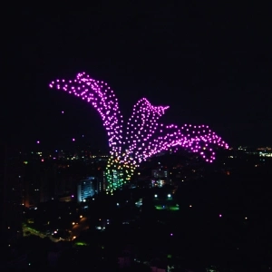 Rise of Commercial UAV Drone Swarm Light Show