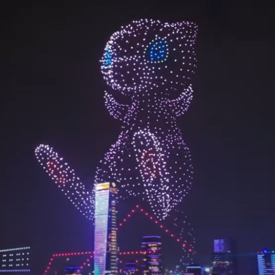 Smart 3D Drone Swarm Light Show: Enhancing Entertainment and Event Experience