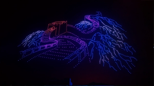 Outdoor Drone for Light Show