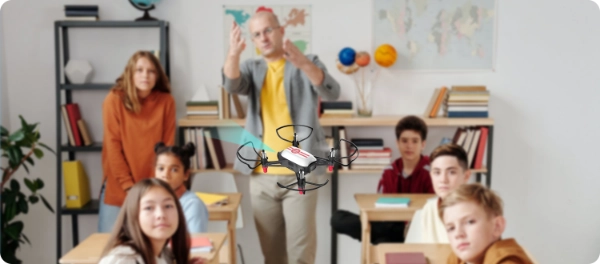 Intelligent Drones for Education